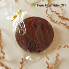 Мендиант (1 шт. x 12 г.) из горького шоколада «Перу Премиум 70%»